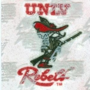10 Vintage UNLV Rebels 3 inch Lextra Iron-On Transfer Logo Patch Emblem Applique